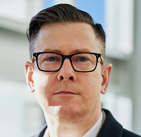 Alexander Hughes, CEO eines Krypto-Trading-Unternehmens, Führungskraft, Porträt